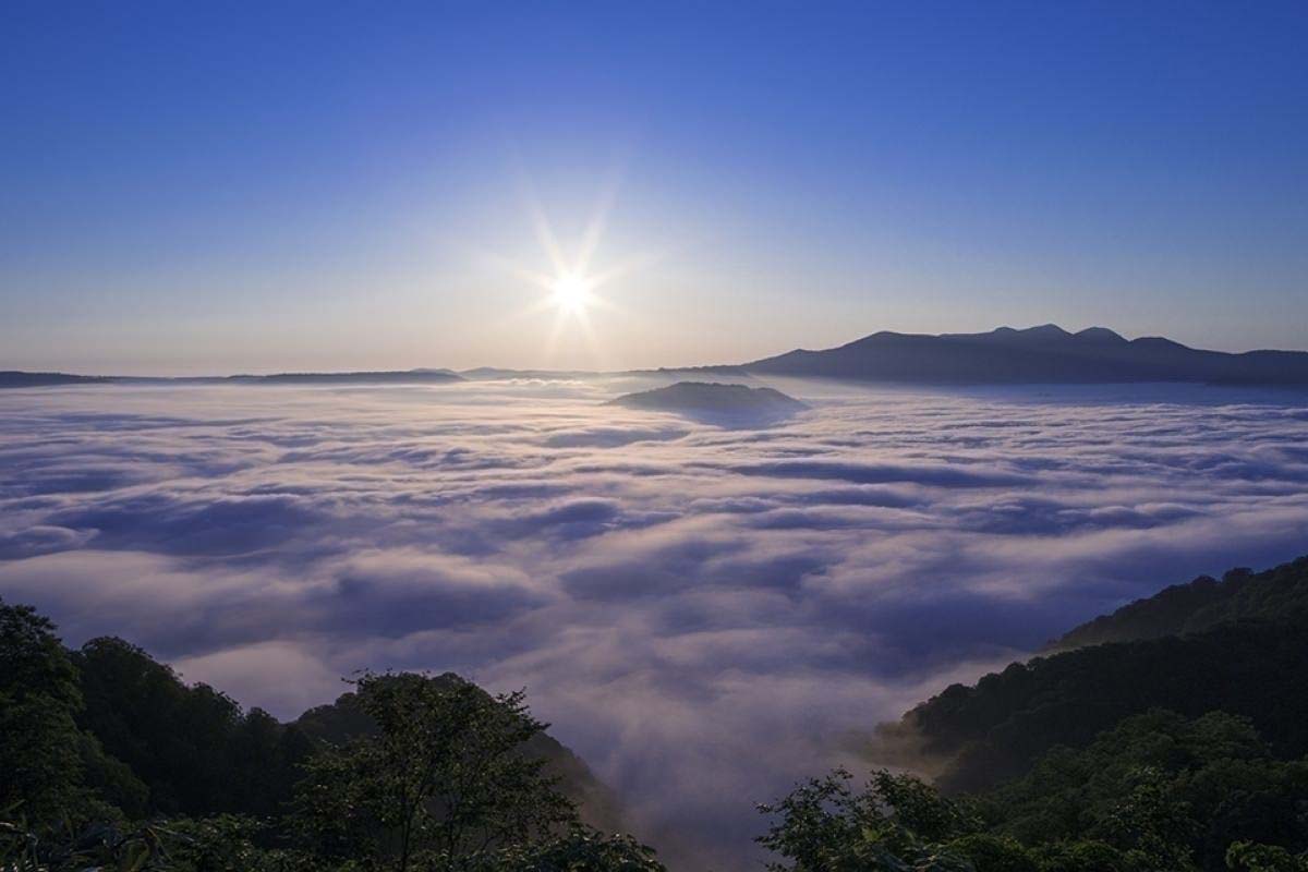 旅游 日本 云海